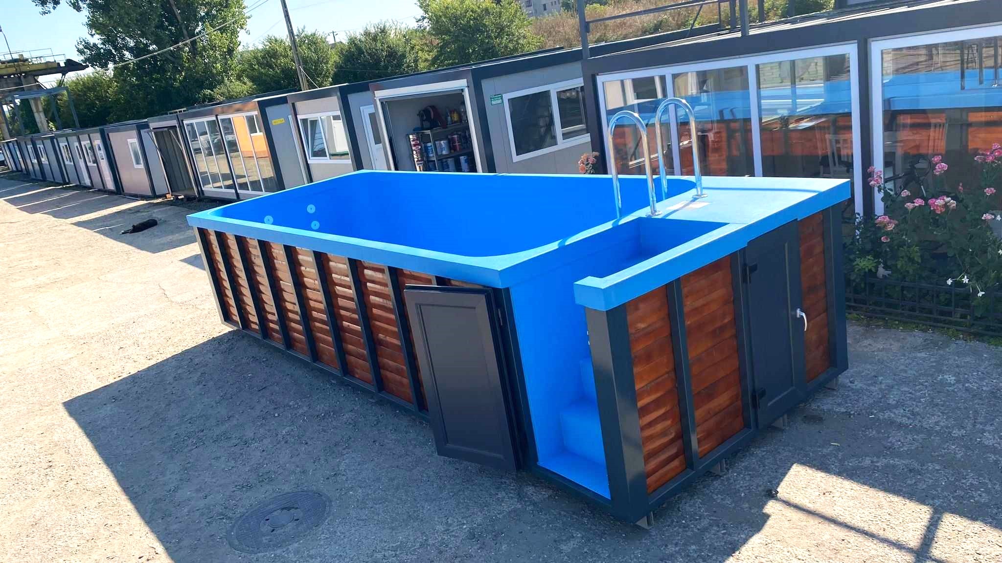 piscina supraterana tip Yes container